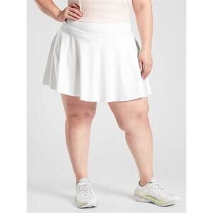 Athleta Ace White Tennis Skort 13.5” Plus Size 3X